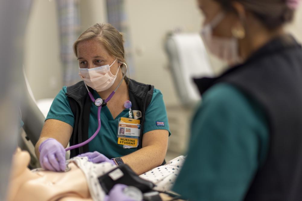 vcu school of nursing lab class