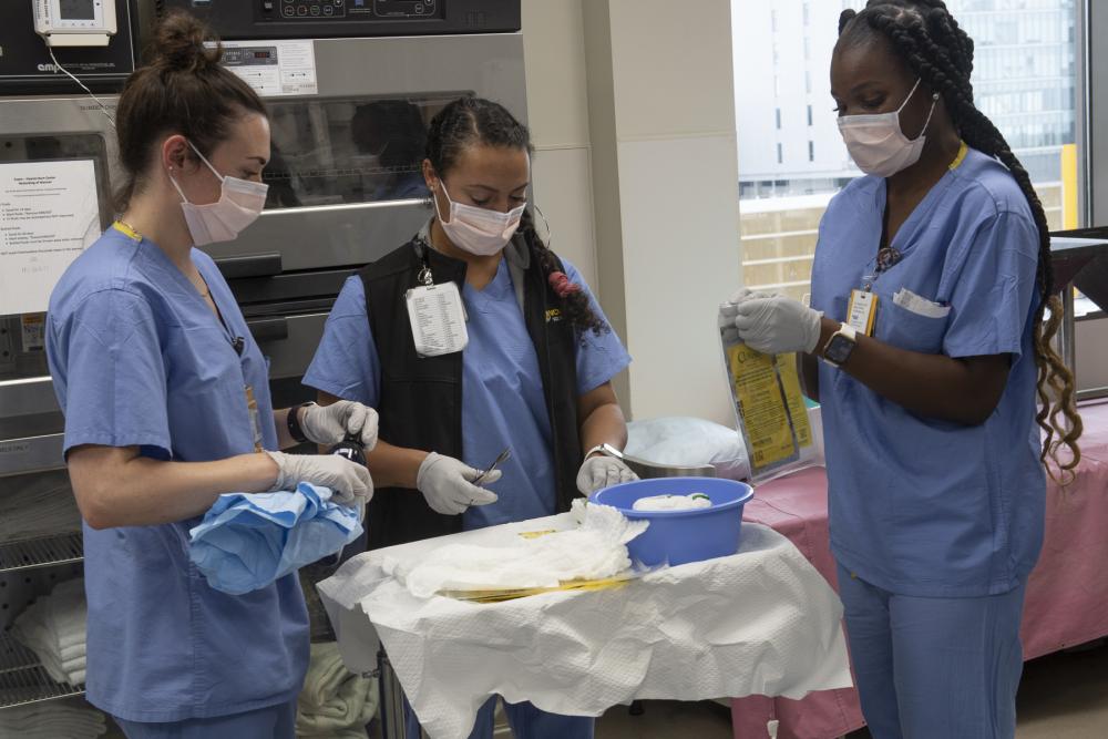 nurses and doctor