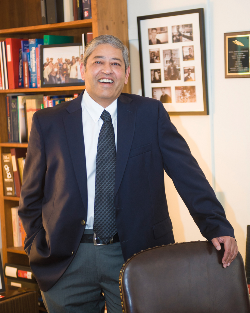 Hamid Akbarali, Ph.D., a professor of pharmacology and toxicology