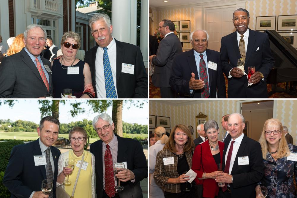 Friends of the MCV Foundation mingle and celebrate at our 2019 dinner and awards ceremony held at the Country Club of Virginia.