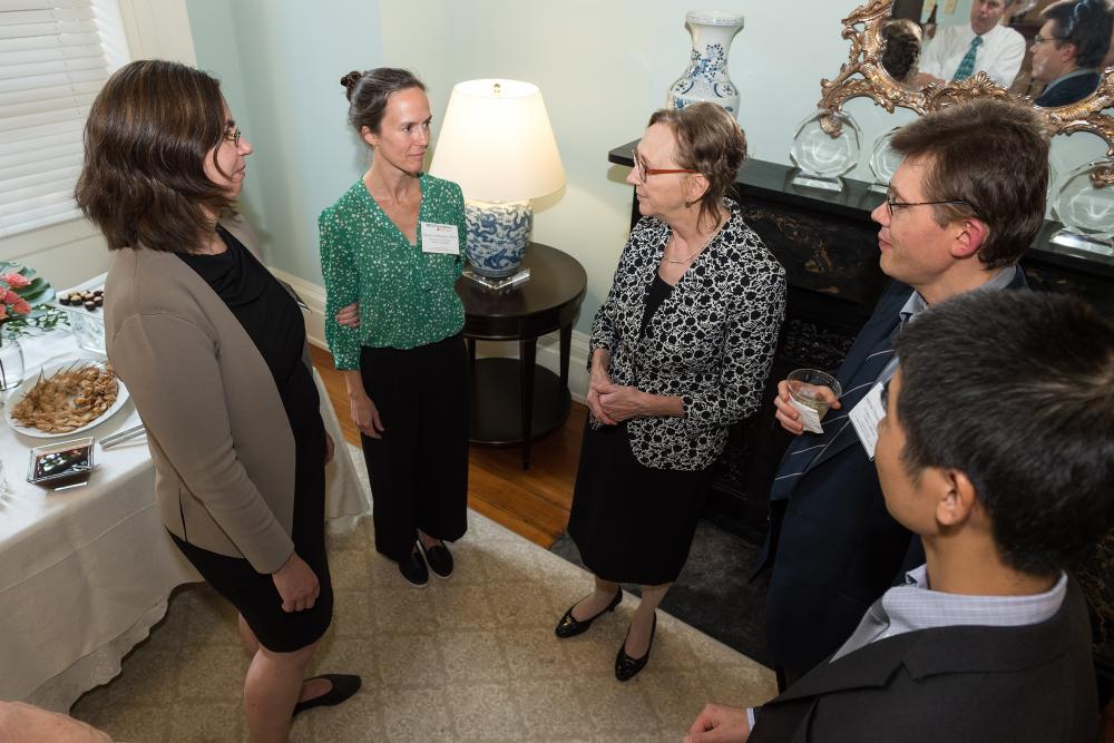 Dr. Rappley with Blick Scholars