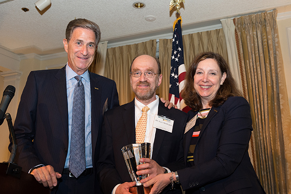 Ken Ellenbogen with Margaret Ann Bollmeir and Harry Thalhimer