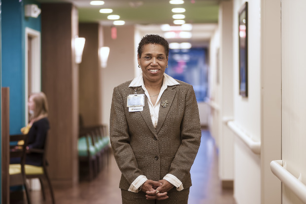 Sheryl Garland has worked at VCU Health for more than 30 years and serves as the health system’s chief of health impact. 