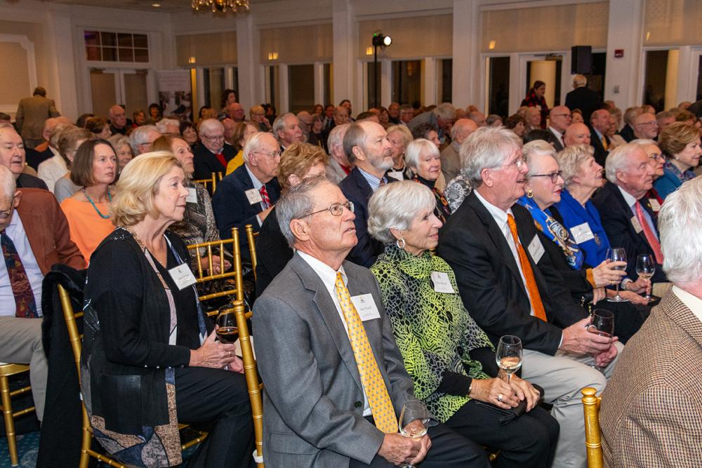 audience at discovery series event