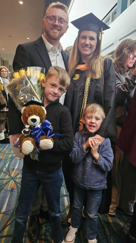 Katie Walker and family