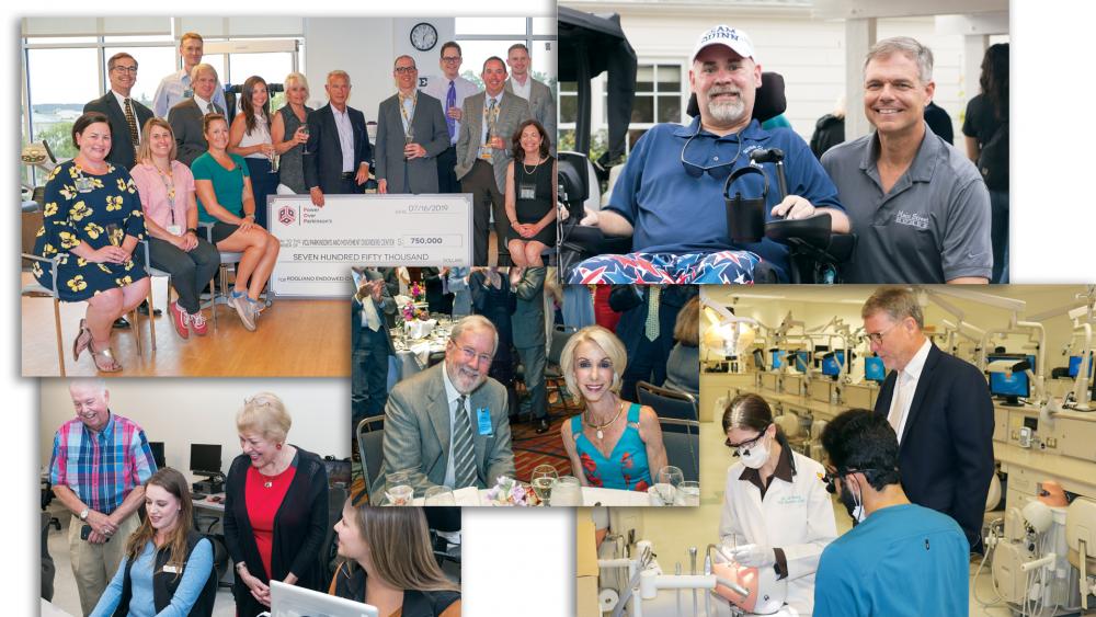 photos of donors from the Chronicle of Giving magazine