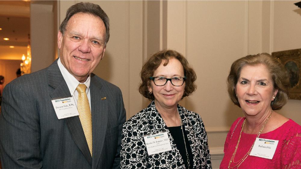 Preston Hale, Marsha Rappley and Barbara Hale