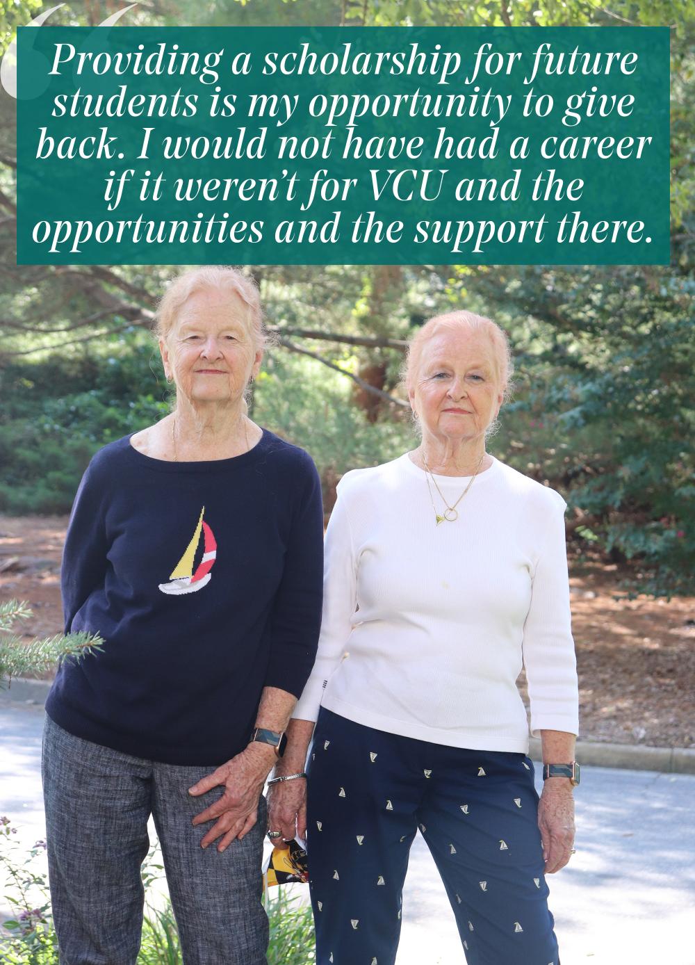 Jeanette Jones (left) and Jackie Jones Stone. Photo: Eric Peters