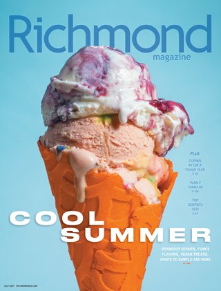 Richmond magazine July 2021 cover