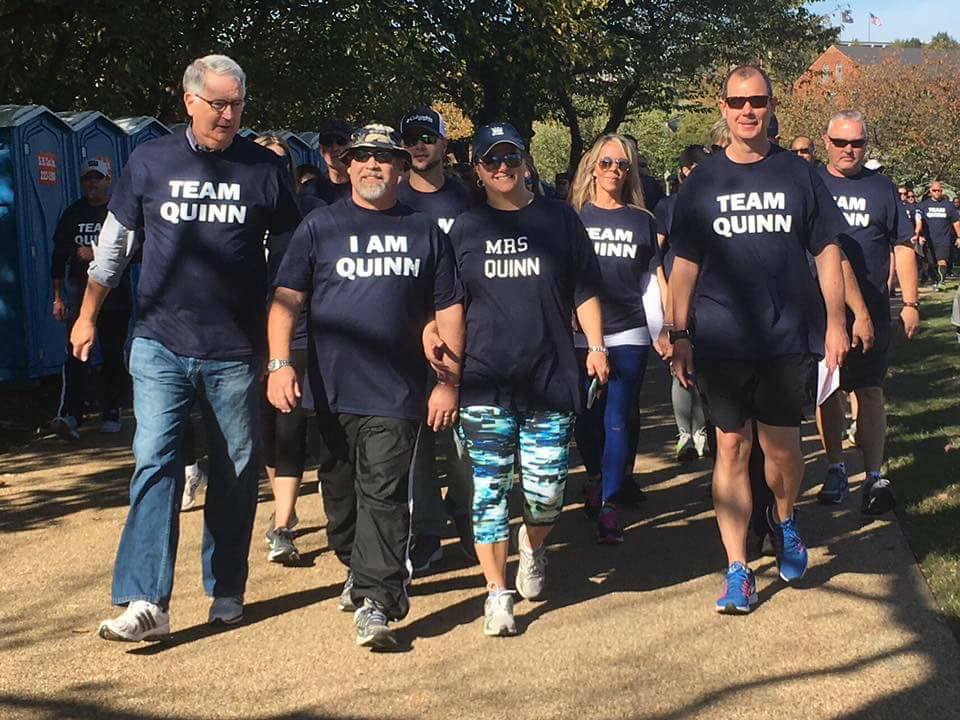 “Team Quinn” has been a rallying cry for Bobby and Michele Quinn’s friends and family over the past several years. Now Team Quinn is a nonprofit serving Virginia ALS patients and their families by providing funds to help pay for out-of-pocket expenses related to care and treatment.