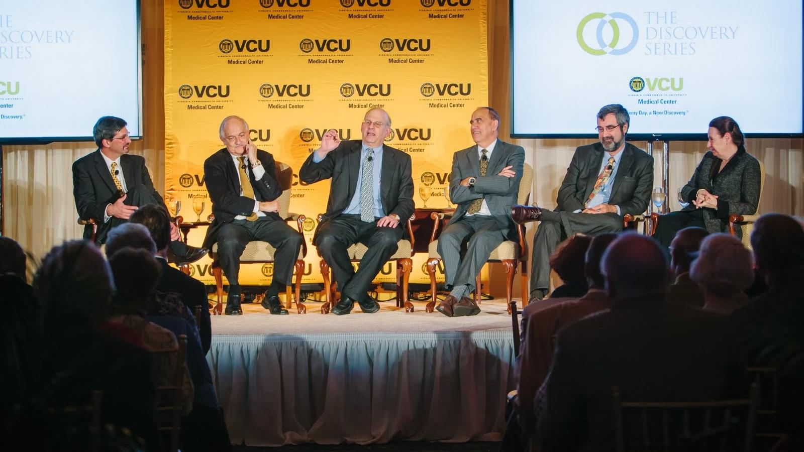 Speakers at the inaugural Discovery Series event.