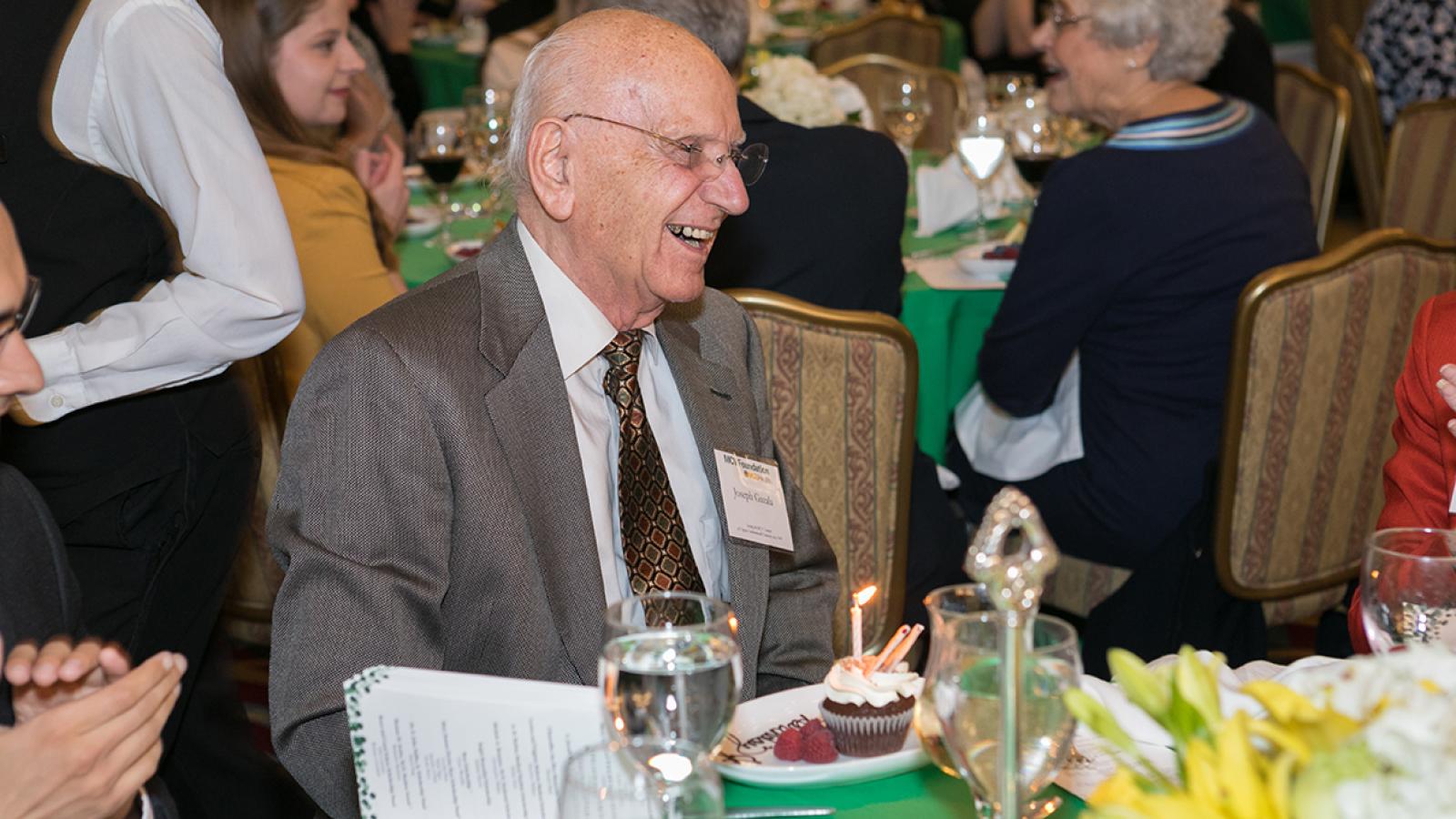 Joseph Gazala, M.D., celebrates his 95th birthday