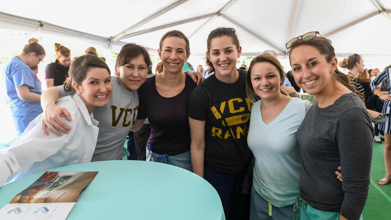 VCU Allied Health Professions students