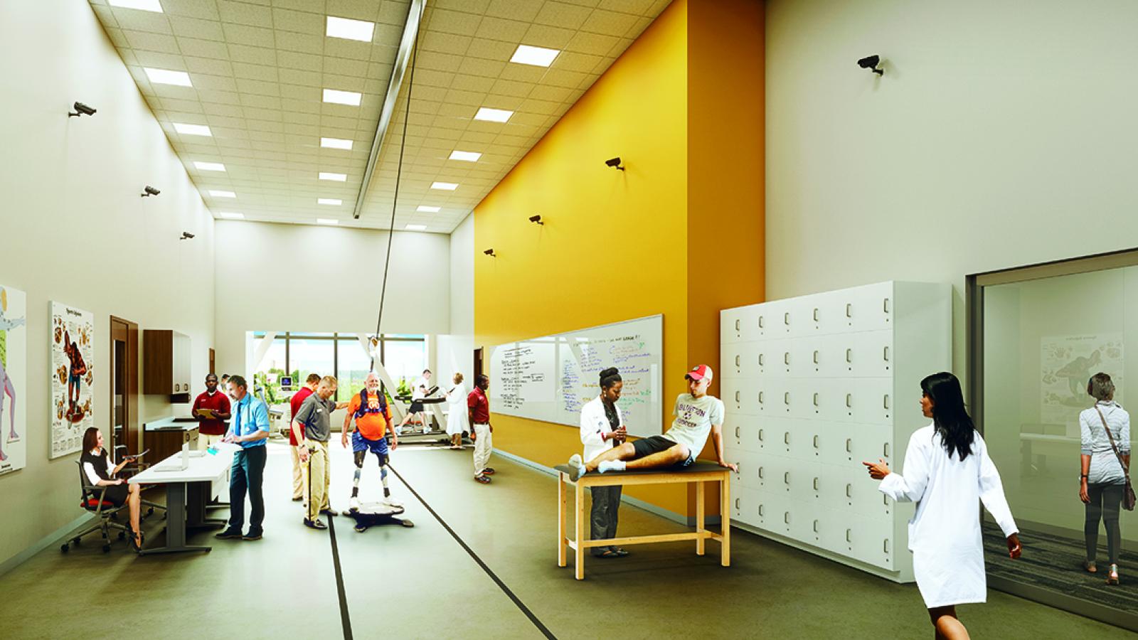 rendering biomechanics lab