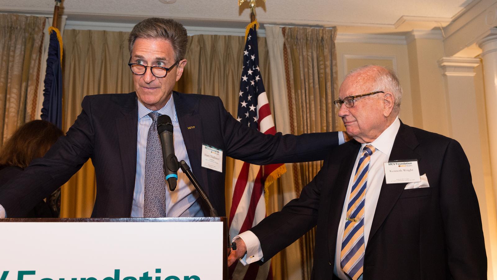 Harry Thalhimer and Kenneth Wright