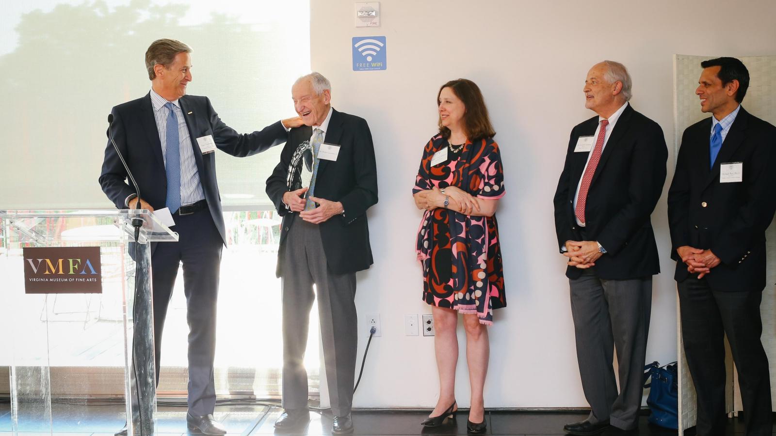 photo of MCV Society event attendees