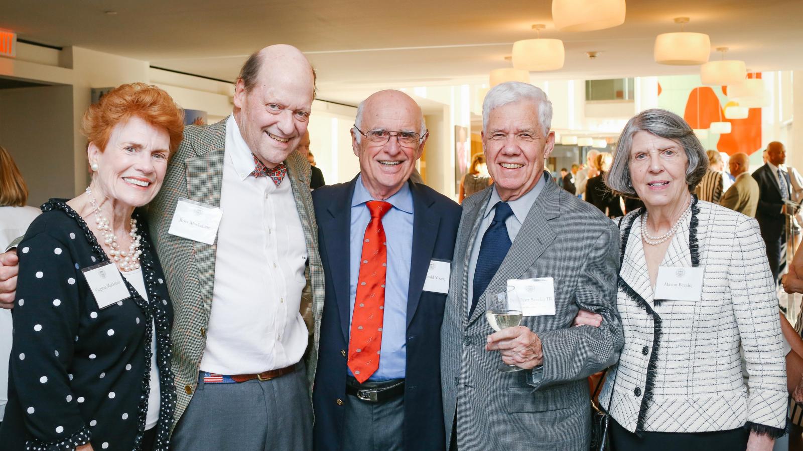 photo of MCV Society event attendees