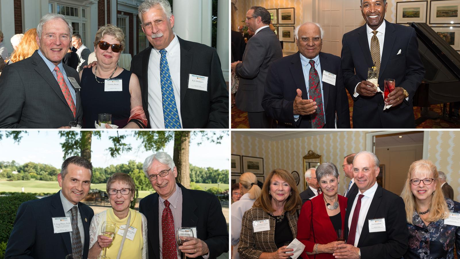 Friends of the MCV Foundation mingle and celebrate at our 2019 dinner and awards ceremony held at the Country Club of Virginia.