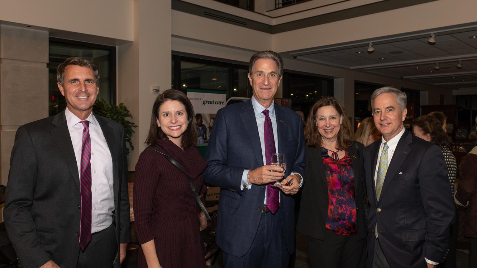 MCV Foundation Trustees and development staff