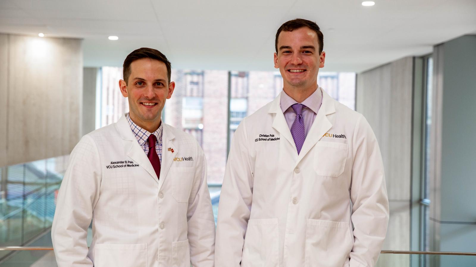 Brothers Alex and Chris Pais