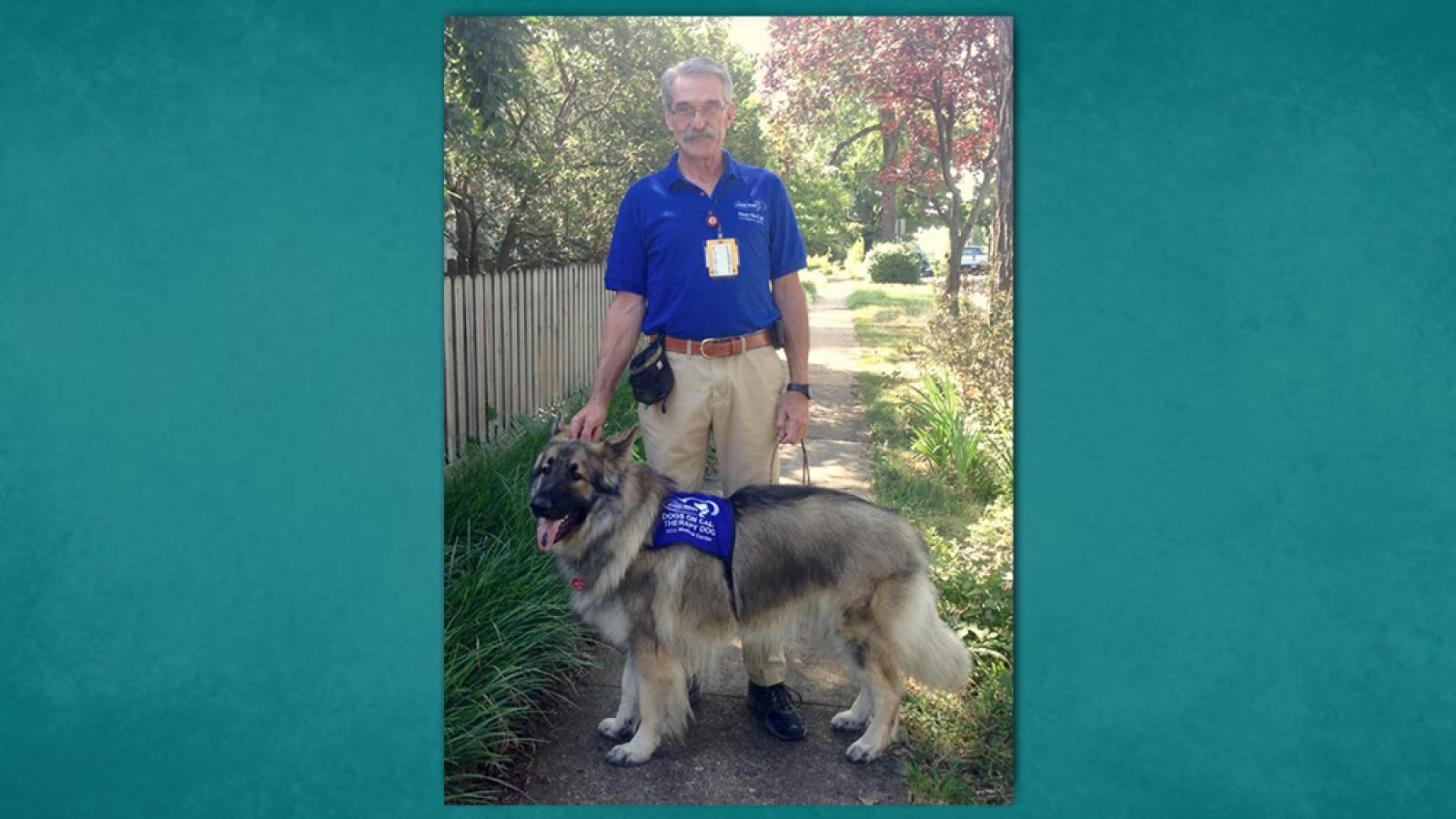 Orson and his dad David Bradshaw