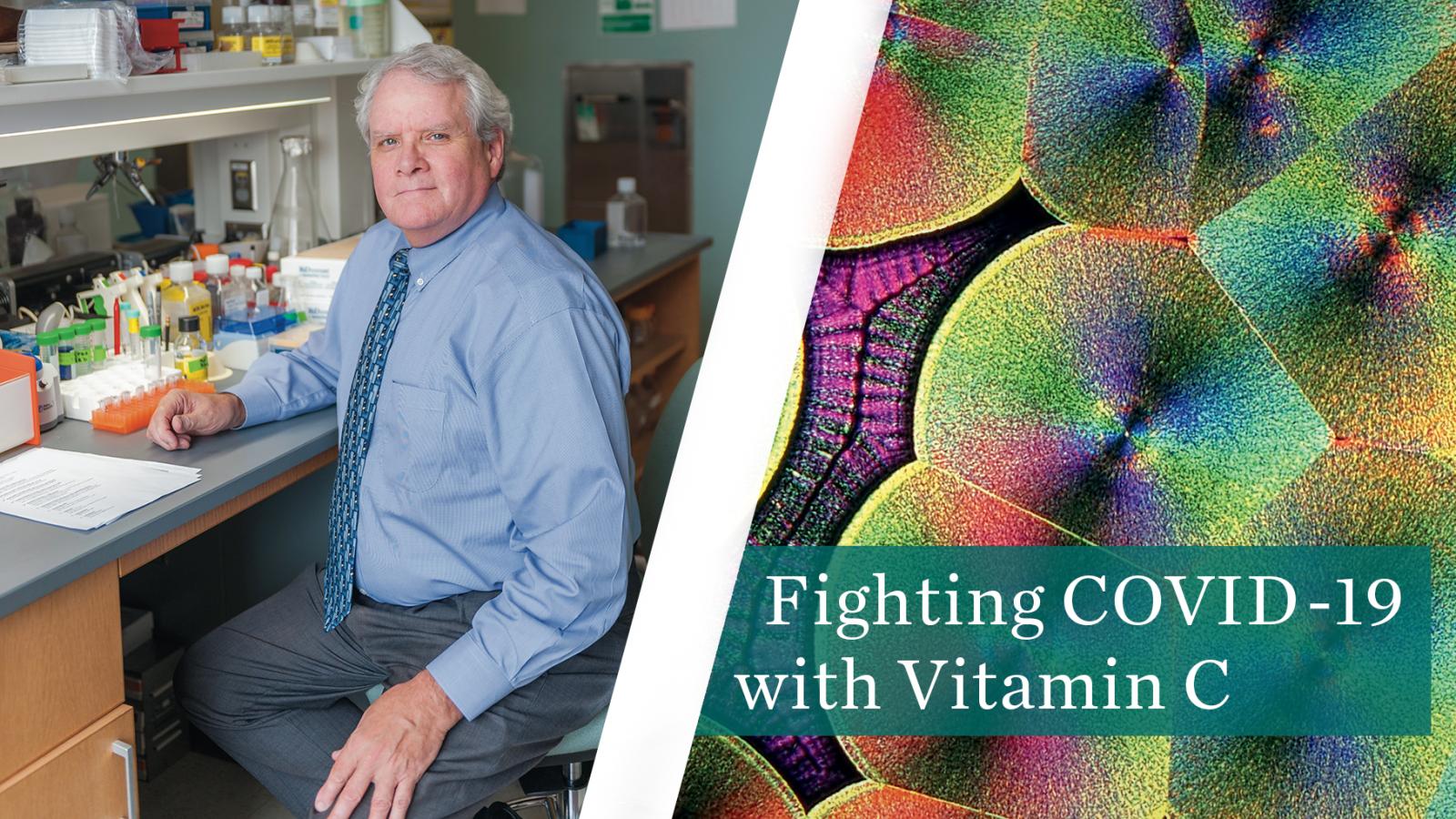 Berry Folwer will research how Vitamin C might be used to treat patients with COVID-19