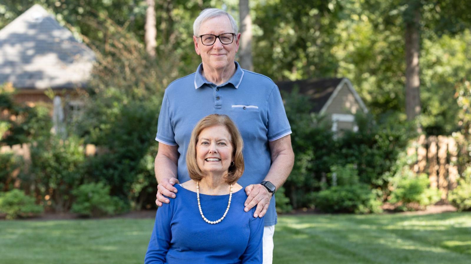 Henry Ivey, M.D., and his wife, Susan