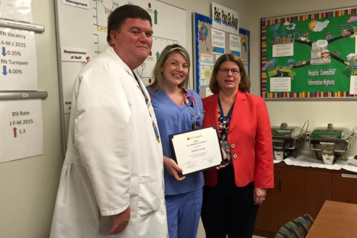 Kevin Shimp with Heather Irving